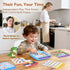 106 20 2-6 JoyCat Bilingual Kids Learning Tablet, Pages Spanish & English Talking Cards with Interactive Games