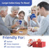 6 Pack, Fanwer Large Print Playing Cards Deck of Cards for Seniors, Vision Impaired, Low Vision Crowd, Poker Playing