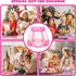 Volscity Princess Castle Girls Play Tent Pop Up Play Tent for Kids Playhouse Toys for Birthday Gift Fairy for Girls