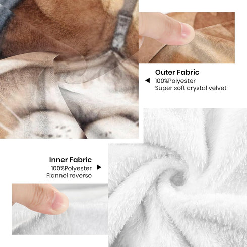 Novusopt Personalized Baby Blanket Custom Baby Blankets for Boys Lion Baby Blanket Name Blanket Receiving Baby Blanket