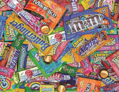 Springbok's 500 Piece Jigsaw Puzzle, Sweet Tooth, Multi