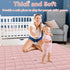 100% 50x50 BALAPET Cotton Muslin Play Mat for Playpen, Soft Baby Playpen Mat for Kids Toddler Crawling and Play