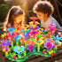 102Pcs Flower Garden Building Toys for Girls Age 3-7, Upgrade DIY Stacking Toys, STEM Educational Toddler Toys