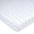 TL Care 100% Natural Cotton Fitted Mini Crib Sheet 38" x 24" - Soft & Breathable, Fits Pack N Play Mattresses, Blue