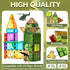 Set 3-5 4-8, VigorFun Army Magnetic Tiles Building Toys for Kids Ages STEM Military Magnetic Blocks with Army Men