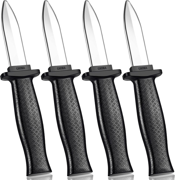 Sumind 4 Pieces Retractable Fake Knife, Gag Magic Toy, Halloween Joke Disappear Blade Trick