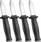 Sumind 4 Pieces Retractable Fake Knife, Gag Magic Toy, Halloween Joke Disappear Blade Trick