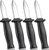 Sumind 4 Pieces Retractable Fake Knife, Gag Magic Toy, Halloween Joke Disappear Blade Trick