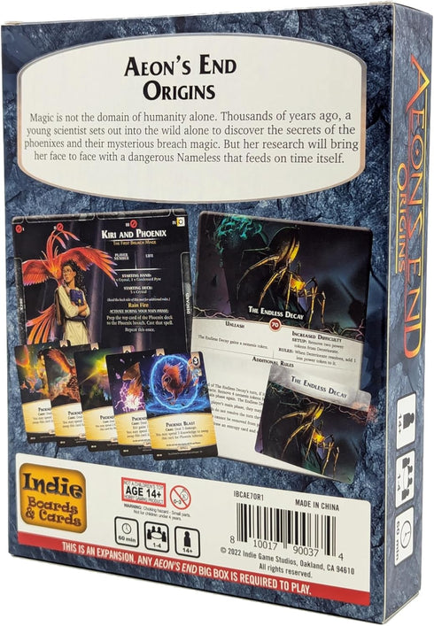 Indie Boards & Cards Aeons End: Origins, Strategy Board Game, for 1 to 4 Players and Ages 14+