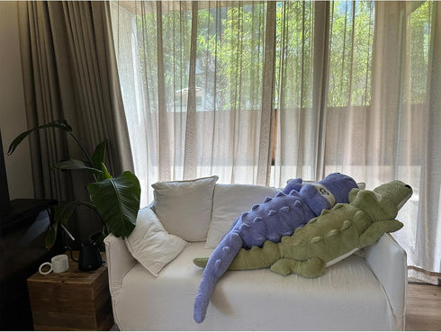 Hofun4U 46 inch Alligator Plush Pillow, Alligator Stuffed Animal, Home Decoration Christmas Valentines Birthday Gift
