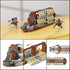 Battle Army Clone Platoon Attack Craft Building Kit, 32-Piece Troop Carrier with 2 Droidekas for Kids 6-12