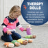 6-Piece Set Set, Constructive Playthings Expression Plush Baby Dolls for Social Emotional Learning, Plush Multicultural