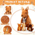 5 12 Inch Mommy 4 Arrowbash Pcs Kangaroo Stuffed Animals, Stuffed Kangaroo Plush Toy with Babies Insides, Kangaroos