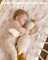 Nyessmee 52" 28", 2-Pack Baby Crib Sheets Girl, Fitted Crib Sheets x Soft Breathable Microfiber Sheets for Standard