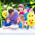 60 Yellow Duck Balloons - Cartoon Duck Printed Latex Balloons for Wedding, Birthday, Baby Shower & Classroom Decoration