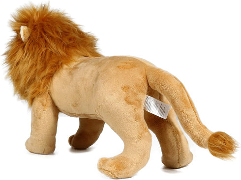 Ice King Bear Lion Stuffed Animal, Lifelike Plush Toy, 12 Inches Length