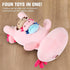 Mommy 19.7" 3 Tummy, 4 Onsoyours Axolotl Stuffed Animal with Baby Axolotl Plushies in Piece of Cute Axolotl Plush