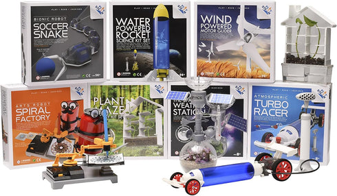 PLAYSTEM Space Weather Station Water Cycle Simulation Learning Kit - STEM Educational Gift for Kids & Teens