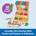 Set, Sets Learning Resources Mini Farmstand Sorting Play Food for Kids Kitchen, Grocery Store Pretend Play, Montessori