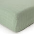 28x52 Organic Muslin Fitted Crib Sheet - Organic Crib Sheet for Standard Crib and Toddler Mattresses, Soft