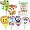 VKPI 6 Popstick Puppets Craft Kits for Kids, Foam Art Crafts Gift, Story Time Toys for Ages 4+, Birthday Party Supplies