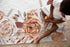 Lovable Gift Co (50 60 Caramel Boho Floral Personalized Baby Girl Blanket, Custom Name Gift x Toddler/Kids)