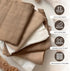 6 Pack, 27.5 27.5 Inches Muslin Swaddle Blankets Newborn Baby Receiving Blankets, Soft Breathable Baby Wrap for Boys