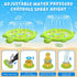 tmstorys 1-3, 67" Summer Splash Pad for Toddlers Turtle Sprinkler & Splash Play Mat, Inflatable Baby Kid Pool, Outdoor