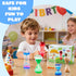 6 JOYIN Pcs Sensory Fidget Tubes for Kids with Autism, Calming Water Sensory Bottles for Stress Relief, Quiet Fidget