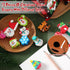 Big Christmas Erasers, Fun Snowman, Snowflake, Santa Claus, Christmas Tree Holiday Erasers, 12 Pcs for Kids, Students