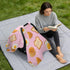 Mazeann Breakfast Cute Food Pinks Car Seat Cover Baby Breathable Soft Infant Carseat Covers Canopies Babies Carrier