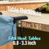 6-36 Hook On High Chair - Portable & Foldable for Babies Months, Family & Travel Use with Carry Bag(Sky Blue)