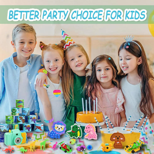 QATITP 1000 Pcs Party Favors for Kids, Fidget Toys Bulk, Prizes for Kids, Fidget Stocking Stuffers Birthday Party