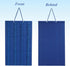 Hanging Storage Organizer for Toy Cars, Felt Display Case Holds Up to 60 Toy Cars (Without Accessories) in Blue