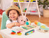 9 2+ B. toys Make a Melody Pieces Wooden Musical Instruments Xylophone, Tambourine, Harmonica Drawstring Storage Bag