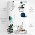 100% (38x24 inches) Mini Crib Sheets by Rookie Humans: Cotton Sateen. Complements Modern Nursery Room, Use as a Photo
