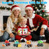 ORWINE 4PCS 2 3 4 5 2-3 Baby Boy Toys Cars, Push and Go Cars for Kids, Friction Powered Stunt Trucks, Construction