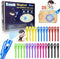 Invisible Ink Pen, 28 PCS Upgraded Spy Invisible Ink Pen with UV Light for Secret Messages and Party Favors