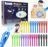 Invisible Ink Pen, 28 PCS Upgraded Spy Invisible Ink Pen with UV Light for Secret Messages and Party Favors