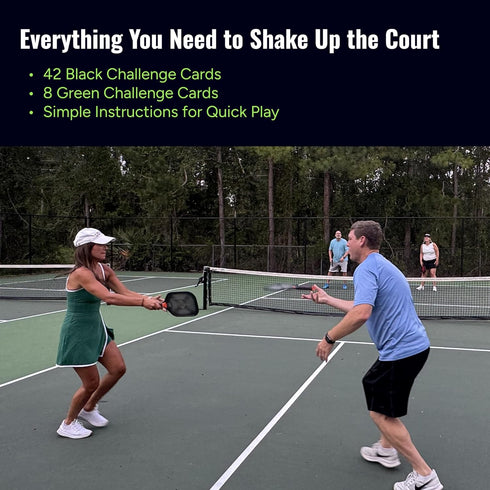 On-Court Pickleball Card Game for Fun, Strategy, and Competition The Best Pickleball Gift for Players of All Levels!