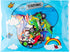 WATINC 35Pcs Vehicle Felt Story Board Set, 3.5Ft Preschool Transportation Themed Storytelling Kit for Kids