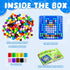 750 10 Bbiamsleep STEM Toys Pixel Art Kit for Kids, Pcs Colors Pixel Bricks Challenge Fine Motor Skills Game