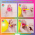 Hand Pump Balloon Inflator & Kit - 2 Hand Air Pumps for Balloons & Garland, Tie Tool, String & Tape for Birthday Party