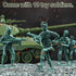 Bvrorere WW2 1:28 9 6 7 8 9 10 RC Tank, Remote Control German King Tiger Army Tank Toys, Scale Channels RC Military