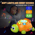 6 12 12-18 3-6 7 8 9 10 1 2 Letapapa Baby Toys to Months, Musical Turtle Baby Toys for Months, Crawling Toy with Light