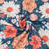 Set Cozy 4) Vibrant Floral Print Newborn Swaddle Blanket with Hat and Headband, and Breathable, for Boys and Girls