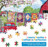 EIYRURU 300 (20.5" 15") Piece Jigsaw Puzzle for Adults Spring Farmyard Delight with Quilts & Tulips Challenging