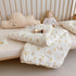 47x59 Inch,1.5 BuLuTu Baby Toddler Muslin Blanket| Crib Baby Quilts| Cot Comforter| Nursery Bed Throw Blanket| Toddler