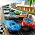 GYYCKTD 3 4 5 6 7 8 Playset 12 2-Tier 3-5 4-8 Race Track Truck Toys for Years Old Boys, Carrier Vehicle with Die-Cast
