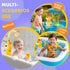 FIRRLUCO 1 3 Baby Bath Toys, Baby Bath Shower Head for Bathtub with Adjustable Sprayer, Control the Flow Rinser Babies